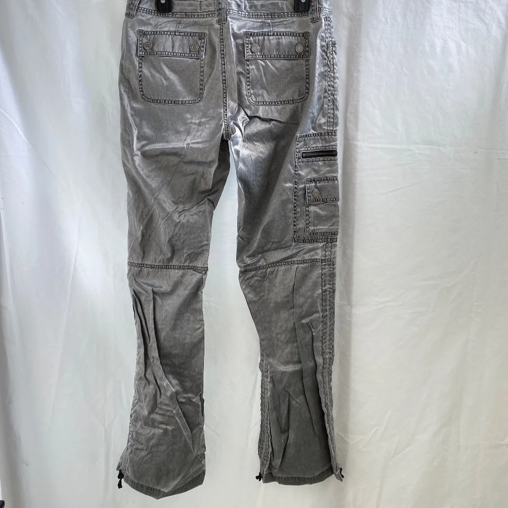 Express Satin Cargo Pants Women's Size: 4 - Picture 7 of 12